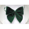 Anthracite French Velvet bows