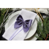 Anthracite French Velvet bows