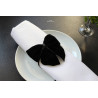 Anthracite French Velvet bows