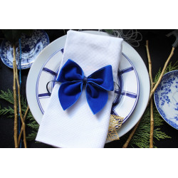 Royal blue French Velvet bows